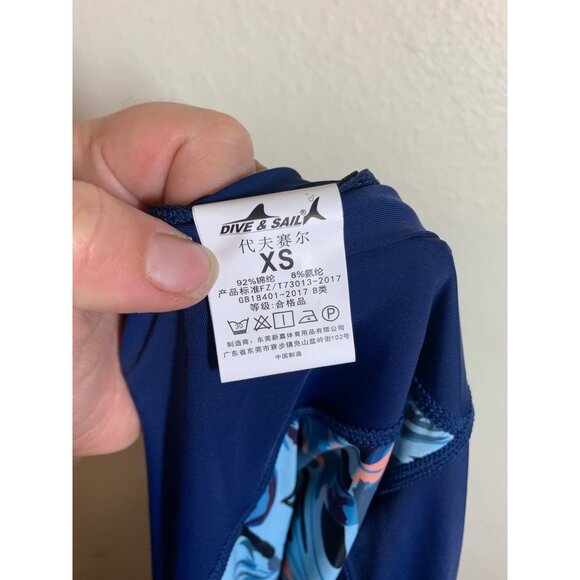 NWT DIVE&SAIL Thin Wetsuit Rash Guard Full Body UPF 50+ UV Protection Unisex XS - Picture 6 of 7